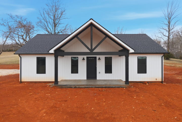 A newly built home showcasing what building on your lot looks like with Craftsman Custom Homebuilders